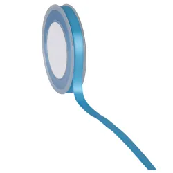Double Faced Satin Ribbon; Turquoise